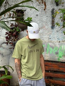 CAMISA NIKE AIR PREMIUM VERDE MUSGO
