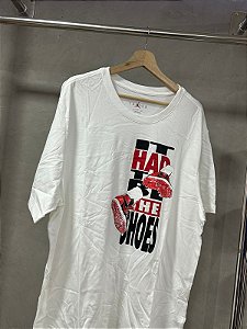 Camiseta Jordan "The Shoes" Masculina BRANCA
