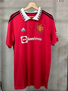 Camisa Manchester United I 22/23 Adidas Masculina