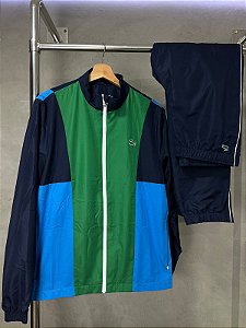 CONJUNTO LACOSTE SPORT (VERDE/AZUL/AZUL BEBE)