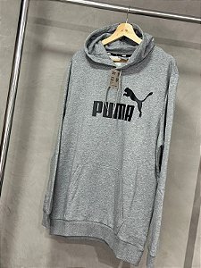 MOLETOM PUMA ICON CINZA "CAPUZ"