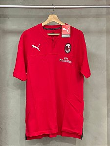 CAMISA POLO MILAN VERMELHA