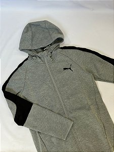 JAQUETA PUMA EVOSTRIP CINZA