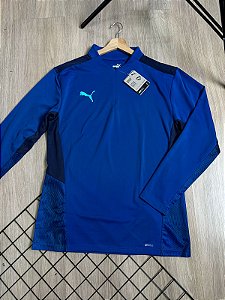 Camisa puma jogador 1/4 zip