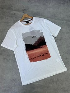 T-SHIRT HUGO BOSS MONOGRAMA PAISAGEM