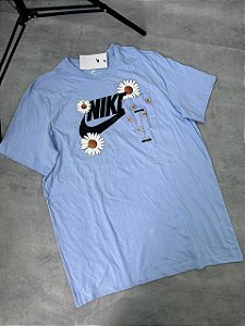 Nike Sportswear Floral T-shirt blue