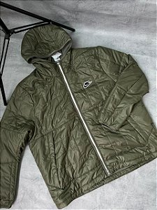 jaqueta Nike Sportswear Synthetic Filled Jacket Fleece Lined Khaki Green
