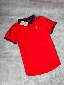 CAMISETA POLO NIKE COURT (VERMELHA)
