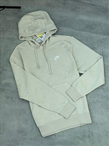 MOLETOM SPORTWEAR CANGURU BEGE CLARO