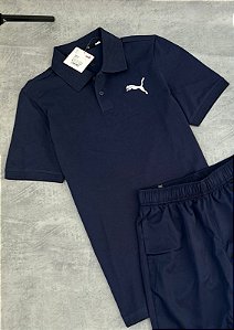 POLO PUMA AZUL MARINHO