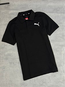CAMISA POLO PUMA PRETA