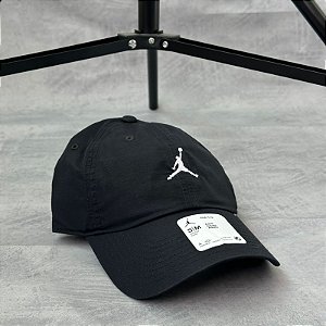 BONÉ JORDAN H86 HASHED PRETO