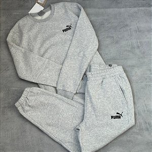 CONJUNTO PUMA MOLETOM FEEL GOOD SWEAT