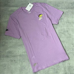 CAMISETA NIKE MULTI SWOOSH LILAS