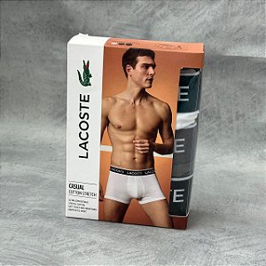 KIT DE CUECA LACOSTE (CASUAL 3 CORES)