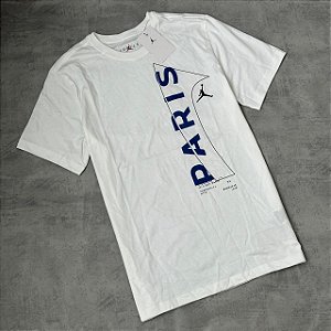 CAMISETA JORDAN/PARIS BRANCA