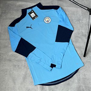 camiseta puma manchster city 1/4 zip