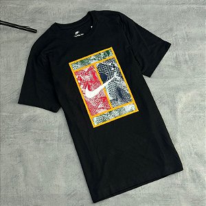 Camiseta Nike Court Heritage (PRETA)