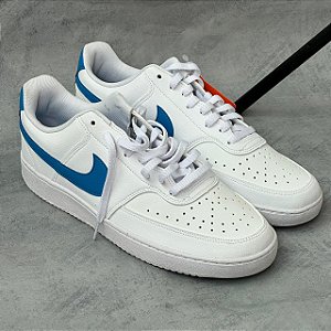 NIKE COURT VISION LOW (BRANCO/AZUL)