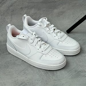 NIKE COURT BORBOUGH LOW BRANCO/PRETO