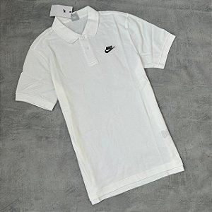POLO NIKE SPORTWEAR BRANCA(SIMBOLO PEQUENO)