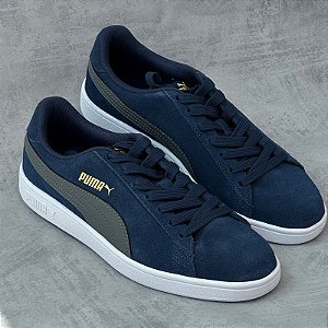 TENIS PUMA SMASH V2  AZUL MARINHO