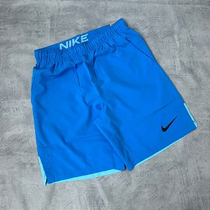 BERMUDA NIKE TACTEL DRIFIT  AZUL BEBE