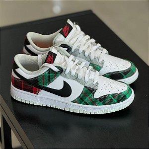 Nike Dunk Low Tartan Plaid Men's - DV0827-100
