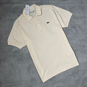 CAMISA POLO LACOSTE L.12.12 OFF WHITE