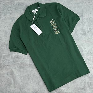 POLO LACOSTE CROCO PATCH´S (VERDE)