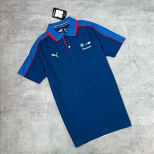 CAMISETA POLO PUMA BMW MOTORSPORT (AZUL)