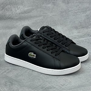 TÊNIS LACOSTE CARNABY FEM. (PRETO)