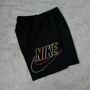 Bermuda Nike Art Color Preto - DX0801-010
