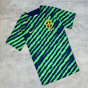 Camiseta Nike Brasil Pré-Jogo Masculina