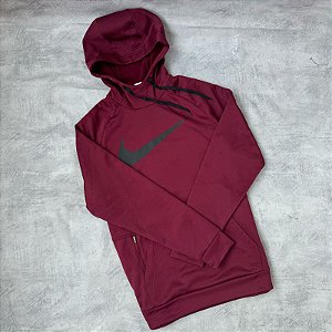 Moletom Nike Therma Fit Pullover Swoosh - Bordo