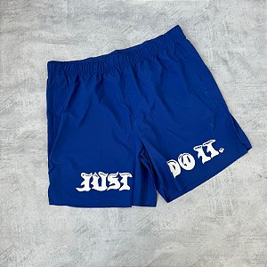 Shorts Nike Dri-fit Challenger just do it - azul royal