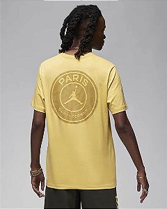 Camiseta Jordan PSG - Mostarda