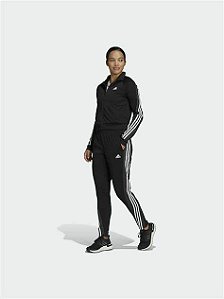 AGASALHO ADIDAS ESSENTIAL 3 STRIPES- PRETO
