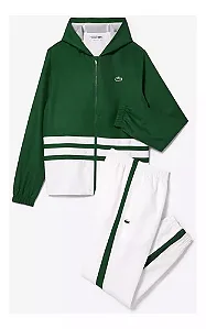 Conjunto Lacoste Sport - Verde+Branco
