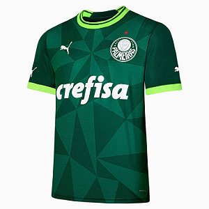 Camiseta Puma Palmeiras Torcedor I 23 Masculina -773433-01