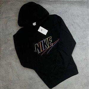 Moletom Nike Art Color - Preto