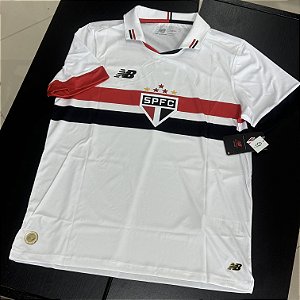 Camisa do São Paulo 2024 New Balance Versão Jogador - branca