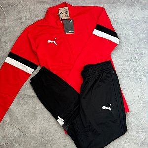 Conjunto Puma Drycell Vermelho+Preto - 658653-01