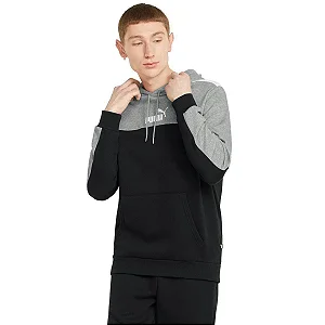 Moletom Puma Color Cinza+preto 849036-01