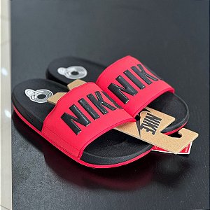 Slide Nike Off Court Vermelho+preto BQ4639-002