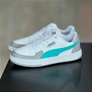 Tenis Puma Caven Mercedes  Motorsport- Branco+verde