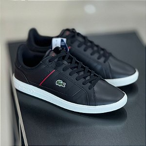 Lacoste Europa Pro - Preto+Vermelho