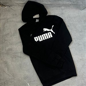 Moletom Puma Capuz Essentials Big Logo Fleece - 586686-01