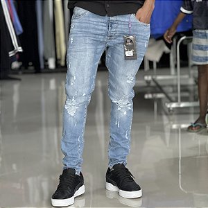 Calça Skinny Destroyer - 9185