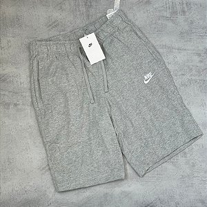 Bermuda nike Sportwear Moletom cinza - BV2772-063